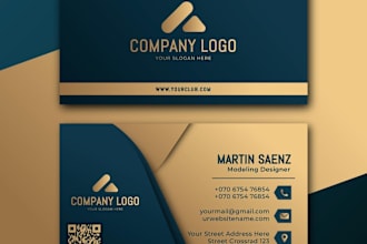 do professional visiting card design for your business