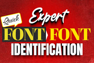 identify any font from your image quickly