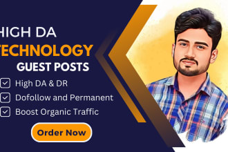 provide technology guest posts on high da dr tech blogs