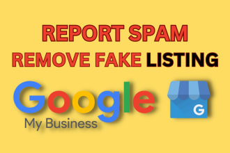 remove fake and spam google my business listing gmb
