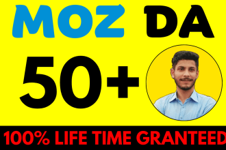 increase moz da 50 plus increase domain authority