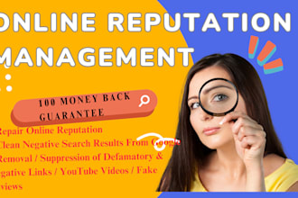 do expert ORM and reverse SEO to safeguard your online reputation