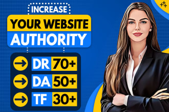 increase domain rating ahrefs DR domain authority moz da majestic tf