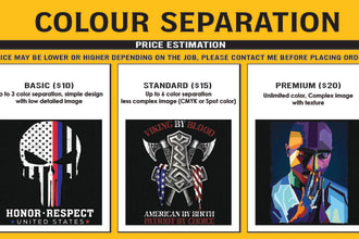 provide color separation service