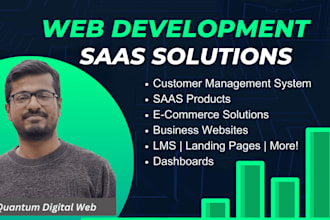 develop websites and dashboards as full stack web developer