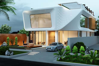 design house, apartment and room interior and exterior