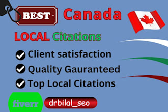do top 300 local citation for local SEO USA , UK ,canada