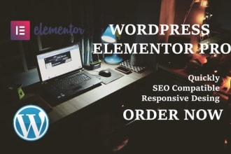 do building a site for blogers using elementor and woodmart