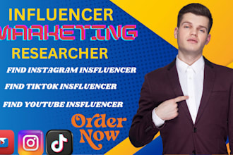 find best tiktok, youtube and instagram influencer with your niche
