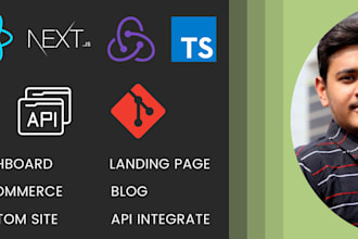 be your reactjs and nextjs web application frontend developer