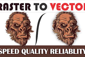 create vector trace logo
