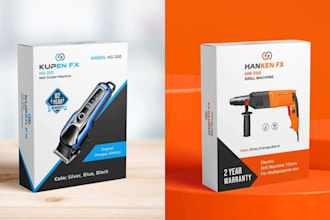 packaging box design, product box design, mailer box and subscription box design