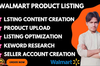 create or fix your product listing and variations on amazon and walmart