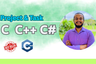 do c cpp and c sharp programming tasks and prijects