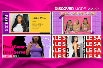 design professional shopify banner