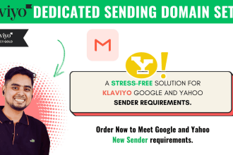 setup klaviyo dedicated sender domain