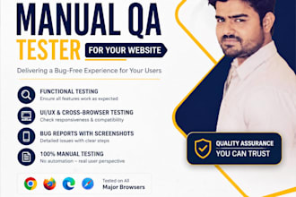 test and QA your website or app for bugs and usability