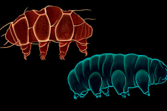 create scientific animal illustration