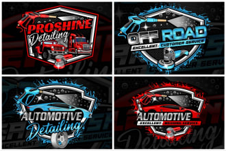 do automotive, auto repair, car wash, mobile and auto detailing logo