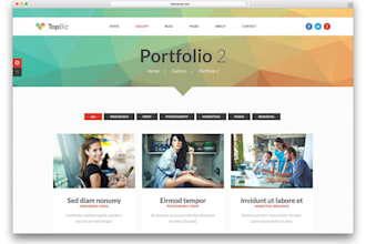 create personal portfolio website, business website, resume website and blogs