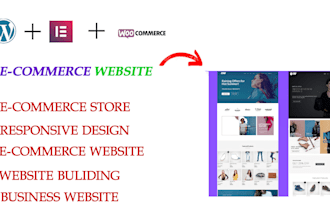 create professional wordpress ecommerce website