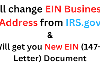 update or correct ein business address from the irs gov