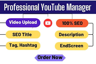 do youtube channel create and video upload