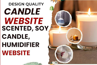 design quality candle store, humidifier, private label scented candle website