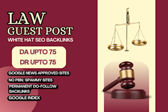 do guest posts on law blogs dofollow SEO backlinks