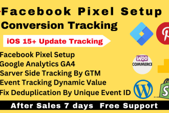 setup conversion api, fb pixel ga4 server side tracking by GTM