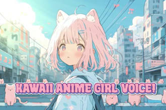do a cute anime girl voice
