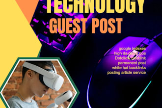 provide technology guest post from a US blog high da DR