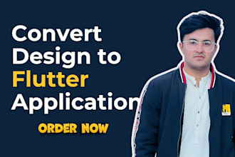 design flutter apps, bespoke flutter UI, convert figma to flutter