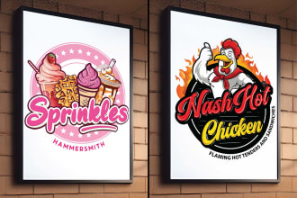 design restaurant, food, burger, pizza, bbq, catering, bakery logo