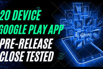 provide 12 active testers for google play console test