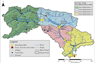 do the spatial analysis and create the attractive maps