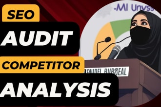 provide expert SEO audit service, competitor analysis and keyword gap analysis