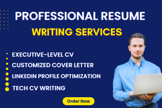 deliver a complete executive resume writing service