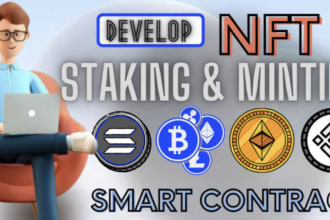 create cw20 token nft marketplace nft staking dapp website on cosmos, injective