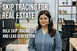 do skip tracing for real estate, bulk skip tracing llc and lead generation