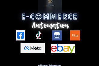 do ecommerce orders fulfilment, tiktok, fb, amz, ebay