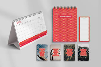 create a custom stationery set, personal or professional use