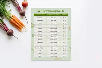 design a professional custom guide, planner and tracker