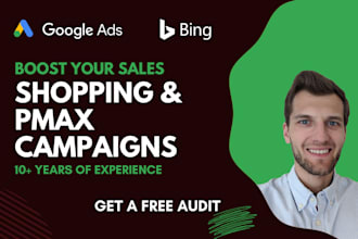 setup google shopping ads and performance max campaign