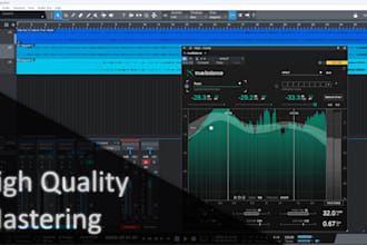 professionally master your music to industry standards