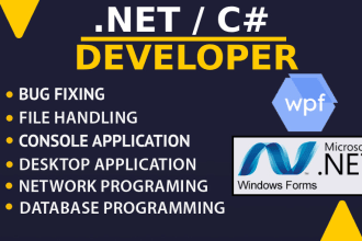 develop custom vb dot net and csharp applications