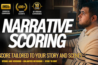 make cinematic orchestra music for film, game or trailer