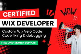 create custom wix velo features using wix code for your wix website