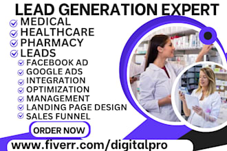 generate medical doctor clinic drugs hospital patient healthcare pharmacy leads