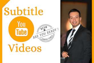 subtitle youtube videos from english, arabic to german srt or cc so fast perfect